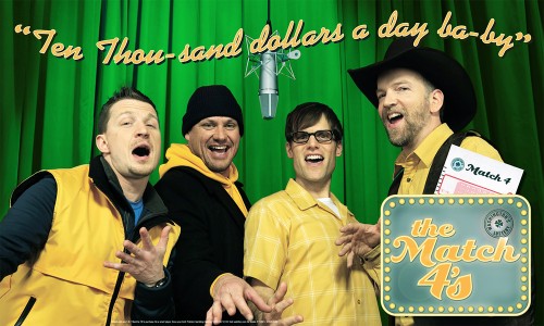 Wa Lottery The Match 4s Ad Campaign Banner.  Photo by John Keatley.