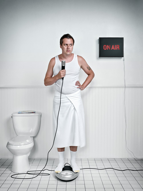 John Keatley Luke Burbank Luke Burbank, host of Too Beautiful To Live by photographer John Keatley.