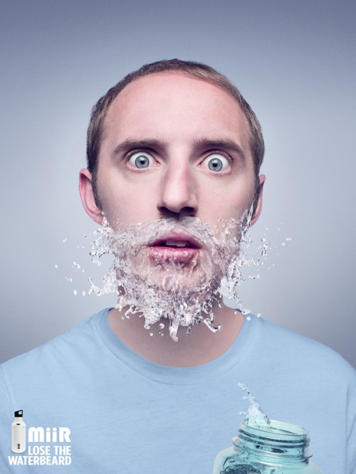 MiiR ad campaign by photographer John Keatley.