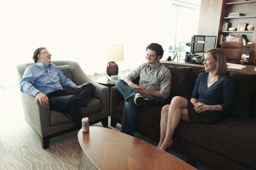 Bill Gates, Dustin Moskovitz interview