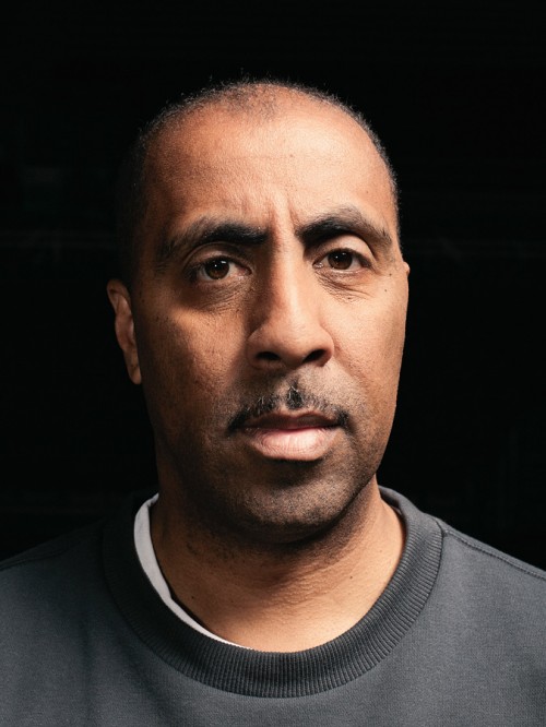 Portrait of Lorenzo Romar by photographer John Keatley.