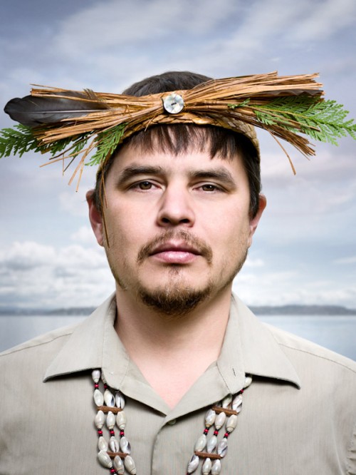 American Indian portrait by photographer John Keatley.