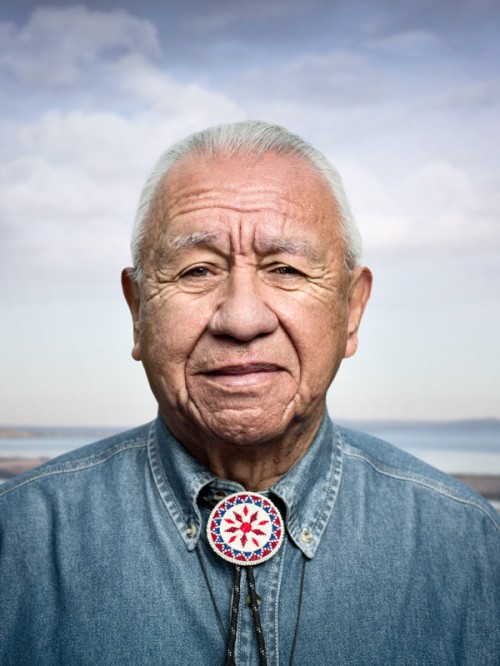 American Indian portrait by photographer John Keatley.