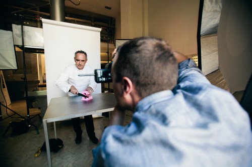Ferran Adria and John Keatley.