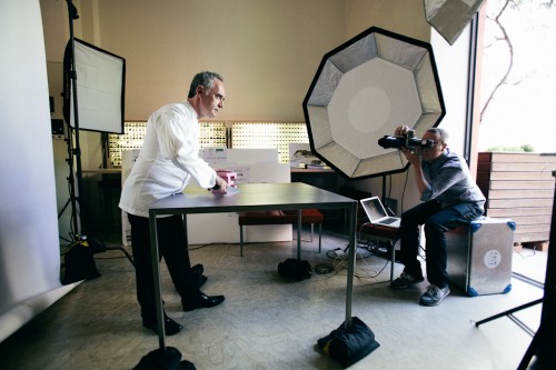 Ferran Adria and John Keatley.
