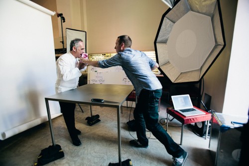 Ferran Adria and John Keatley.
