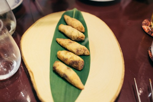 Marinated fried fish