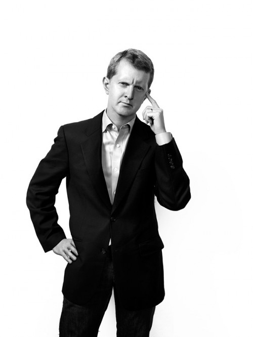 Jeopardy champion Ken Jennings for Time Magazine.  Photo by John Keatley.