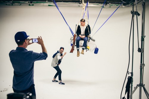 20150928_John_Keatley-Macklemore_and_Ryan_Lewis_3817 Improv performance art with Macklemore and Ryan Lewis.