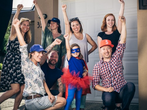 Super crew celebration That's a wrap! Celebratory picture with the Seattle Humane crew.